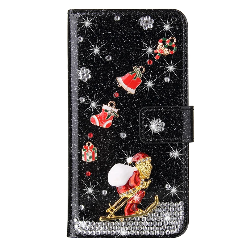 Santa Claus Tālrunis Lietā Par iPhone 11 12 Pro 7 8 Plus SE 