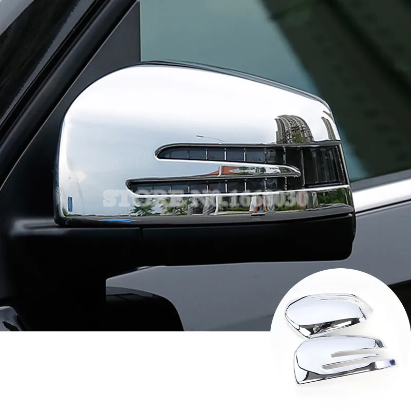 ABS Sānu Atpakaļskata Spoguļa Apdare Segumu 2gab Benz ML W166 2012-GL X166 2013. -.gadam, Car accesories interjera Apdare Automašīnas