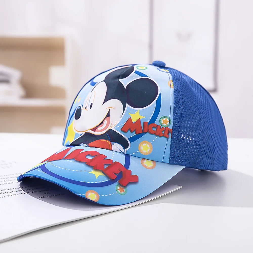Disney vasaras bērnu cepure karikatūra lelle zēni un meitenes beisbola cepure pīļu mēles Mickey mouse saldēti saulessargs neto klp