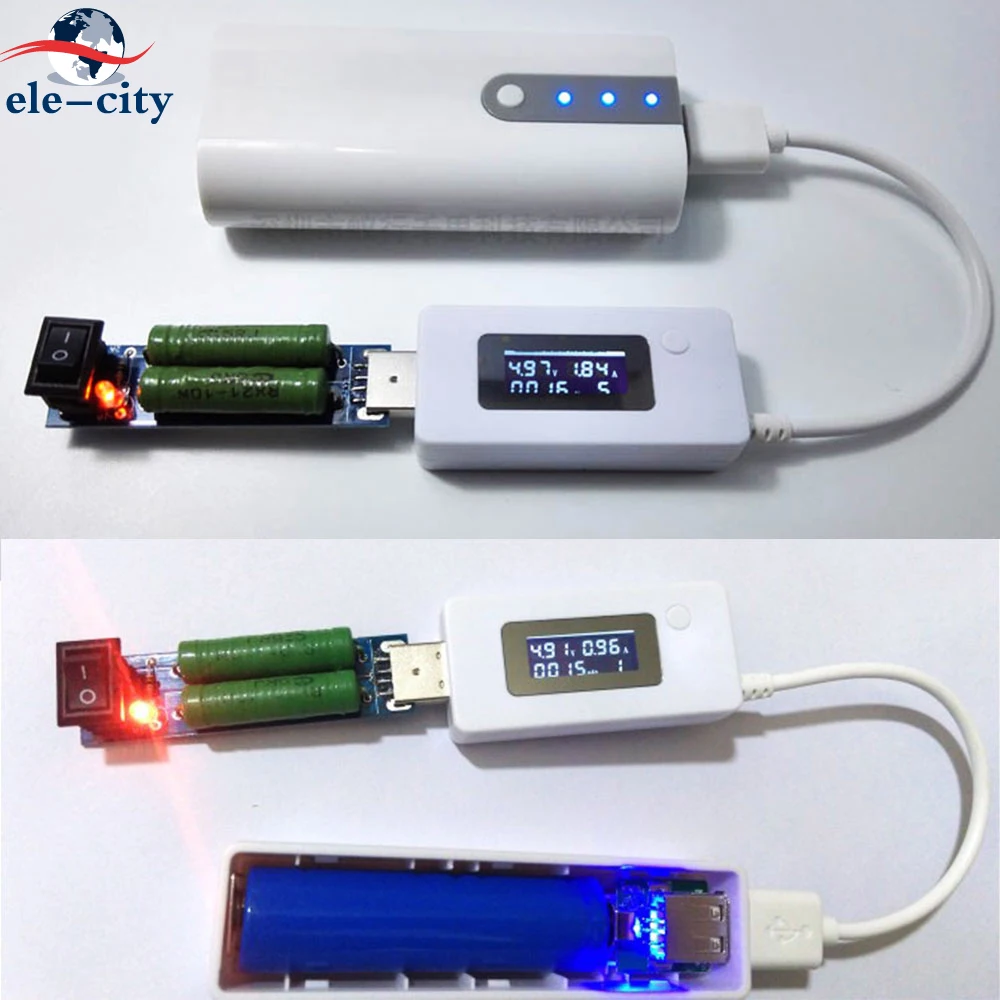 KCX-017 LCD Ekrāns Mini Radošo Tālruņa USB Uzlādes Detektoru Mobilo Jauda Spriegums Pašreizējā Testa-er Metru USB Lādētāju Ārsts