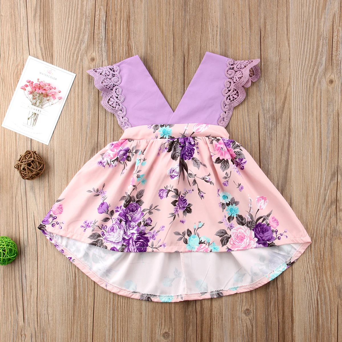 Gudrs Jaundzimušajiem Bērniem, Baby Meitenes Māsa Vasaras Matching Mežģīņu Ziedu Romper Kleita Tērpiem Drēbes V Kakla Princese Kleita 1-6Y