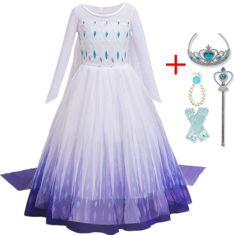 Ziemassvētki Bērniem Kleitas Meitenēm Princese Kleita Cosplay Halloween Puse Lomu spēles Fantasy Vestidos 5 8y