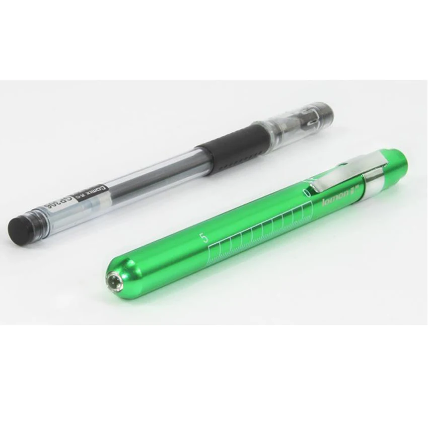 Pro Medicīniskās Diagnostikas Penlight Otoscope Auss Klīnisko Lukturītis LED Gaismas Pen Mini Pārnēsājams LED Lukturītis Medicīniskās Pārbaudes Pildspalvu Auss