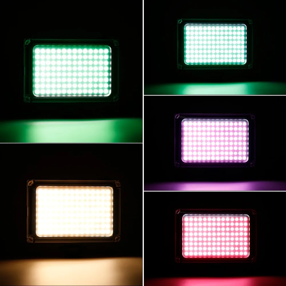 Ulanzi Jaunu 112 Aptumšojami LED Video Gaisma Lampas Uzlādējams Panelis Gaismas BP-4L Bateriju DSLR Kameras Videolight Kāzu Ierakstu