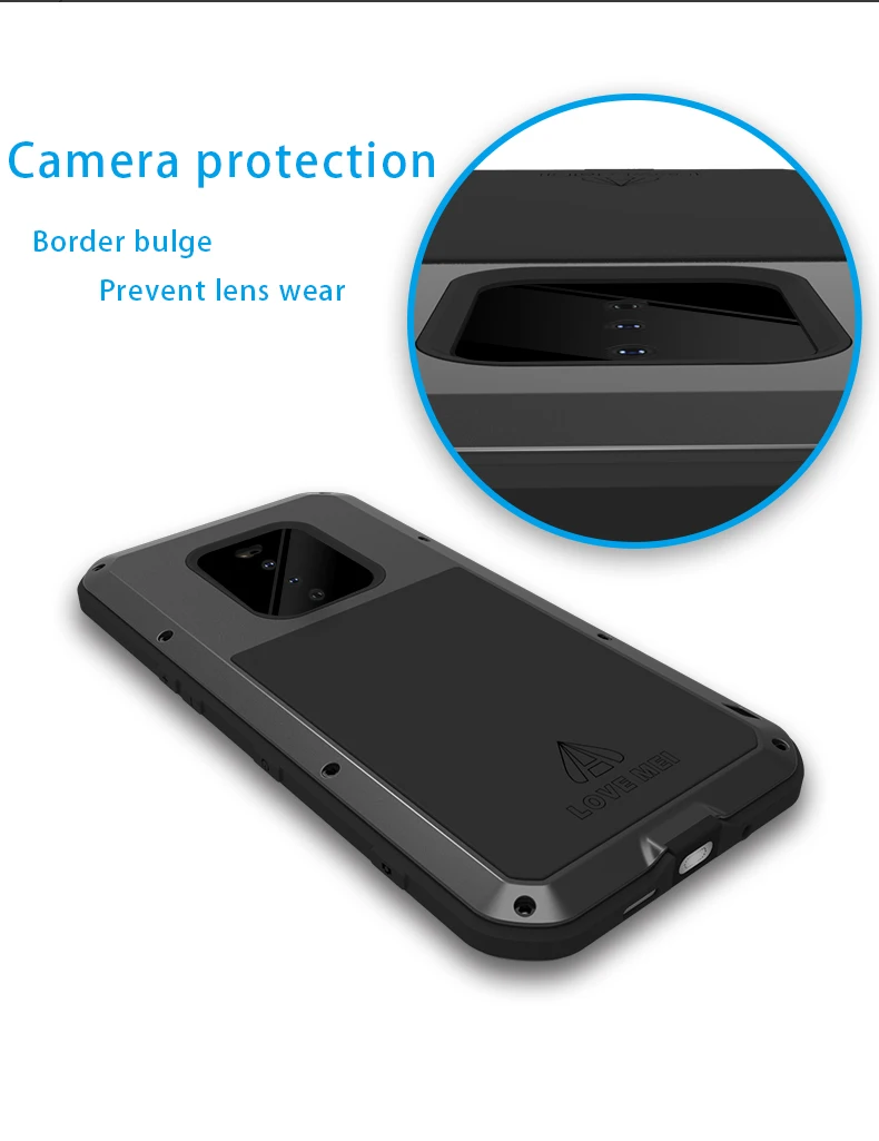 MĪLESTĪBA MEI, Metāla, Alumīnija Gadījumā Sony Xperia XZ4 Segtu Spēcīgs Bruņas Triecienizturīgs Dzīves Waterproof Case For Sony Xperia 1 Coque