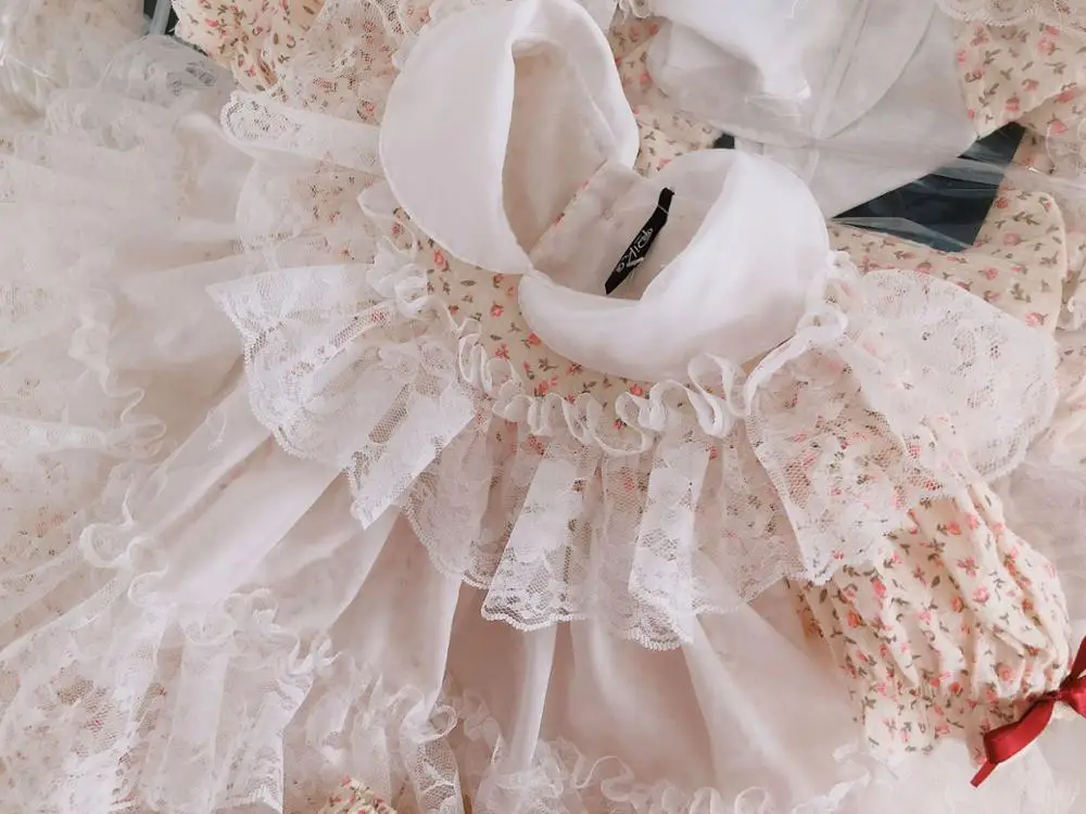 Baby Girl Ziedu Mežģīņu Kleitas Uzstādīt Uzvalks Ir 2021. Vasaras Toddler Vintage Princese Kleita Un Bikses Puse, Dzimšanas dienas Infantil vestido