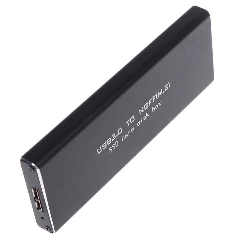 USB 3.0 NGFF（M. 2）SSD lieta Alumīnija sakausējuma Ārējais mobilo cietā diska kaste DIY Matēta datoru piederumi