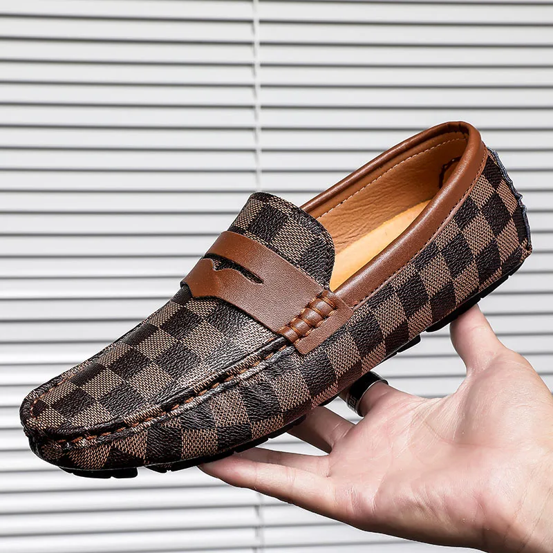 Augstas kvalitātes luksusa tendence mīlestība apavi, ādas kurpes, modes apavi ikdienas apavi vīriešu apavi braukšanas elpojošs ultra light