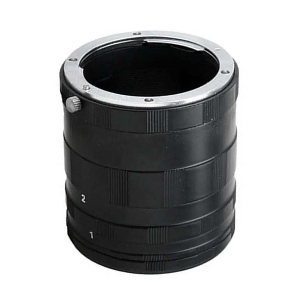 Fotokameras Adapteris Macro Extension Tube Gredzens Canon d7000 d7100 d5300 d5200 d5100 d5000 d3100 d3200 d3000 d90 d80 d70 d60 DSLR
