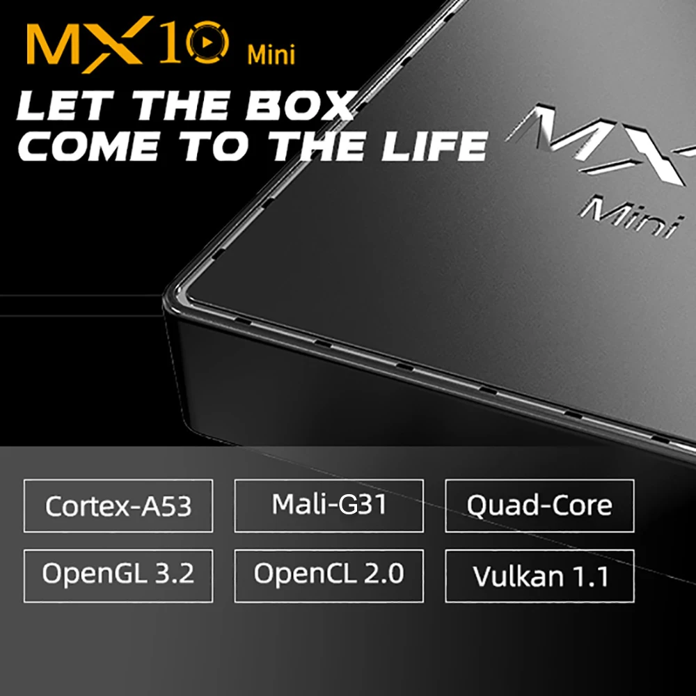MX10 Mini Android 10 TV Kastē Atbalsta 2.4 G 5G Dual Wifi BT 4.2 6K Google Balss Palīgs Media Player Google Atskaņotājs Youtube MX10