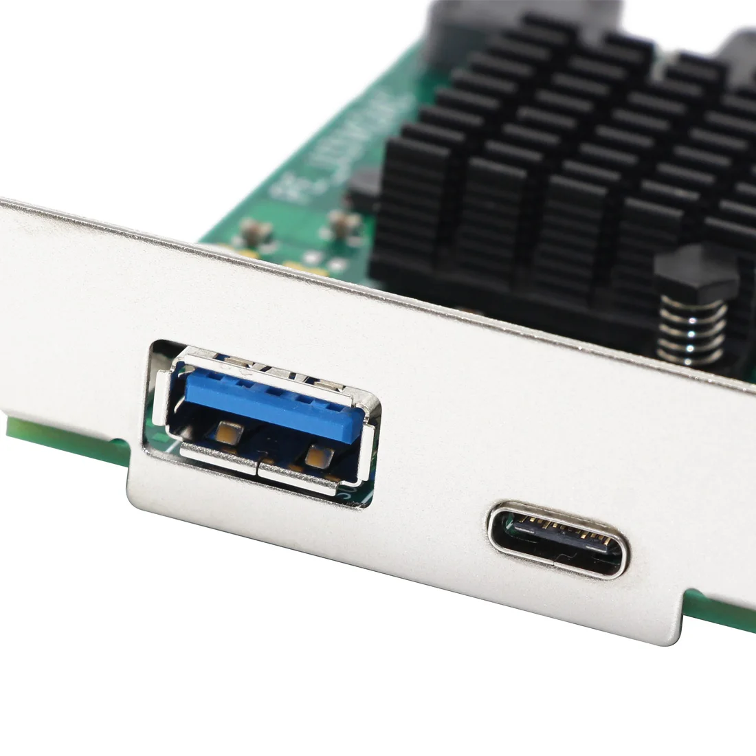 XT-XINTE PCI-E ar USB3.1 Tips-c Dual-port Paplašināšanas Karti Pcie 4x USB 3.1 Tipa Adapteris, paredzēts par Desktop PC Mātesplati