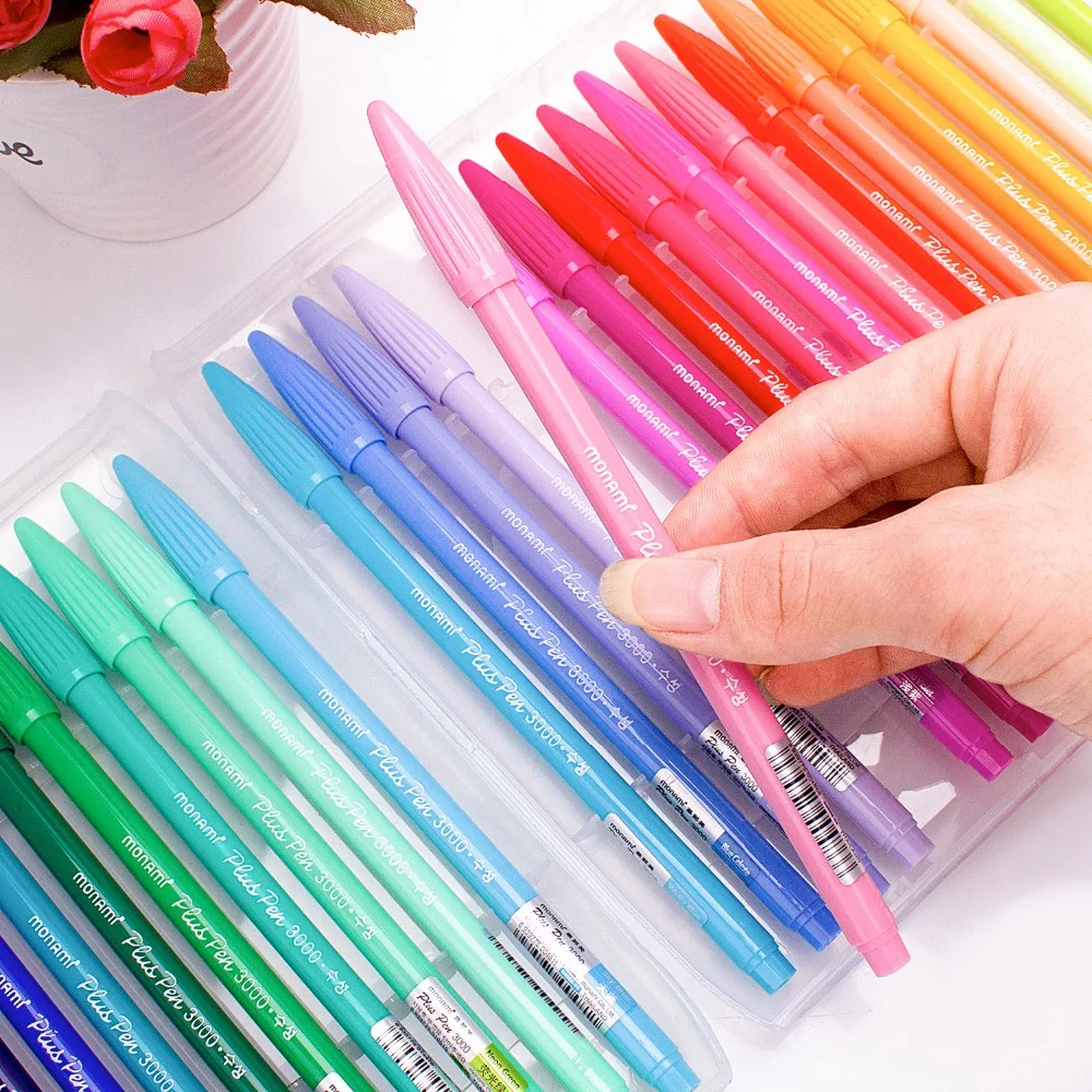 Mākslas Marķieri, Pildspalvas Akvarelis, Pildspalvu Komplekts-Medium & Fine Tip,uz Ūdens bāzes, Krāsošana Marķieri,Bagātas un Košas Krāsas Perfect Pieaugušo Krāsa