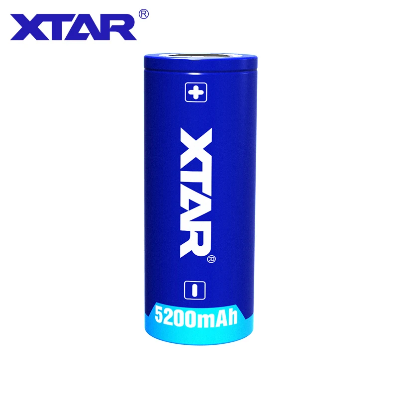 1gb sākotnējā Xtar Uzlādējams 26650 5200mAh pogas augšējā 3.6 V aizsargātu akumulatoru lukturi portatīvo barošanas bloki u.c
