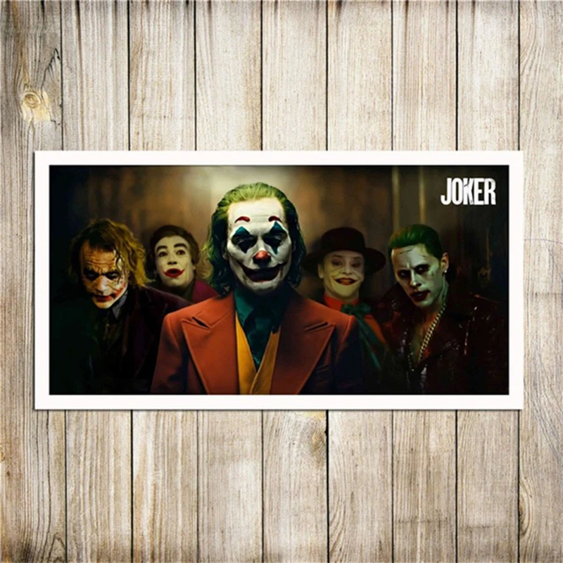 Joker Filmas Plakāts, Sienas Mākslas Audekla Apgleznošana Sienu Mākslu, viesistaba, Mājas Dekoru (Bez Rāmja)