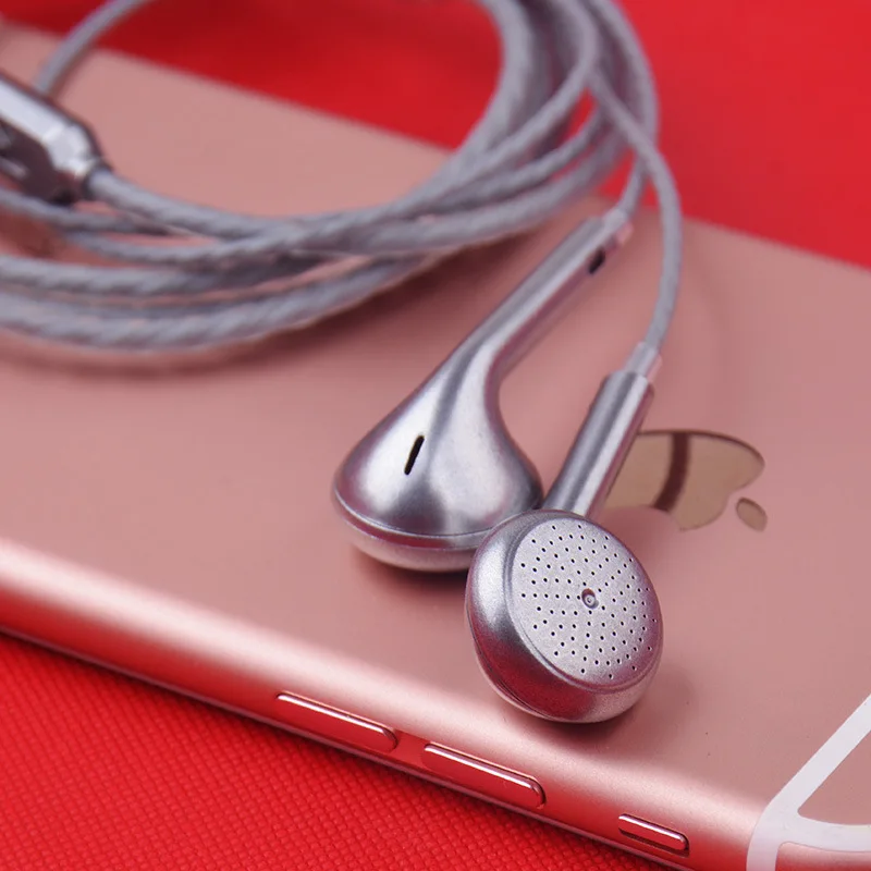 3,5 mm Vadu Austiņas IOS Android Auss Āķis Skaļuma Kontrole zelta Sporta austiņas Mūzikas Ceļojumā Auss earbuds, Lai Mobilais Tālrunis