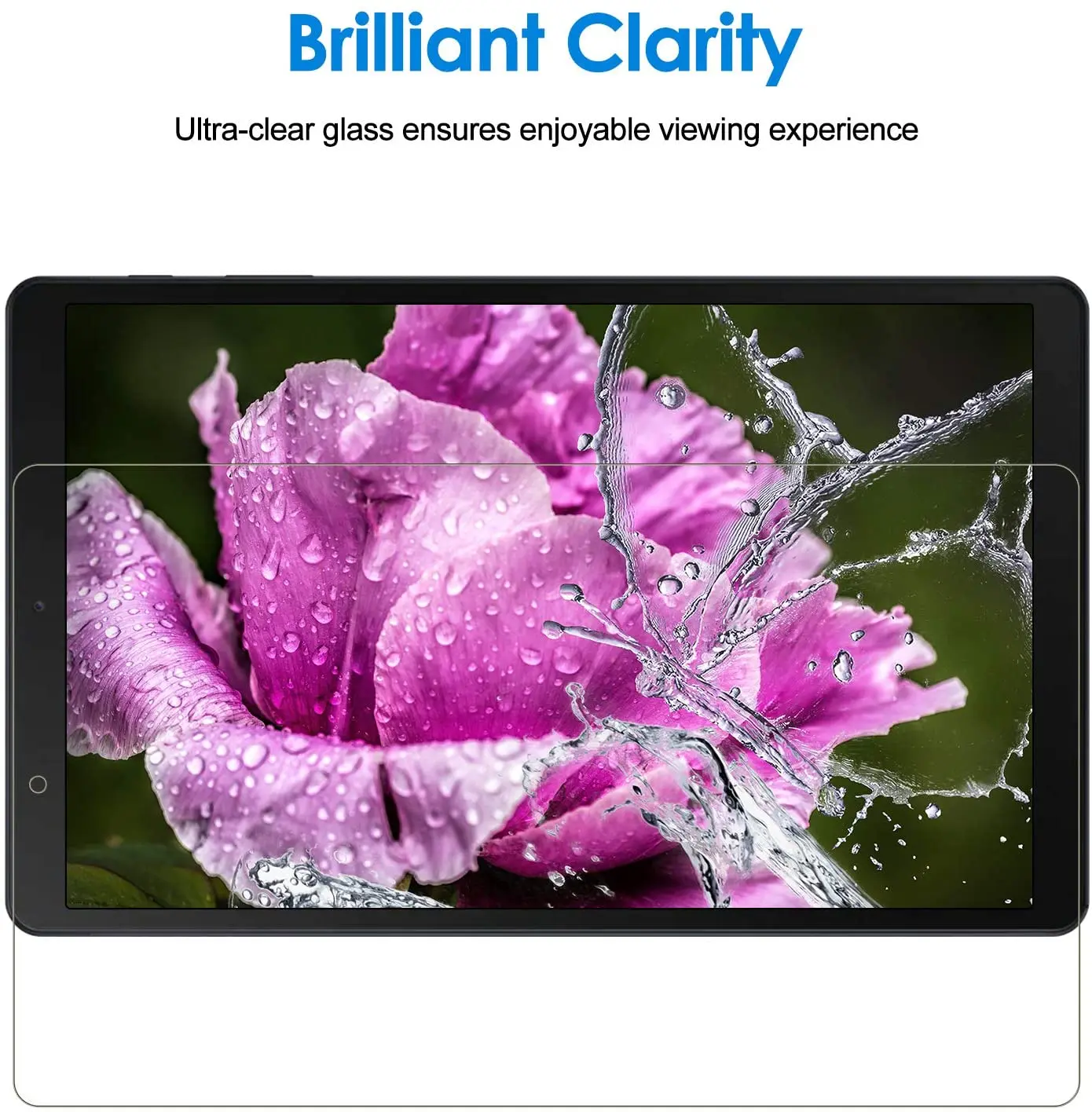 Tablete Rūdīta Stikla Ekrāna Aizsargs Vāciņš Samsung Galaxy Tab 10.1 2019 T510 T515 HD Acu Aizsardzība Rūdīts Filmu