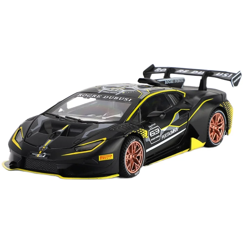 1:32 Lamborghini HURACAN ST EVO Sporta Auto Sakausējuma Auto modelis Diecasts & Rotaļu automobiļi Automašīnas Modeļa Simulācijas Modelis Kolekcija