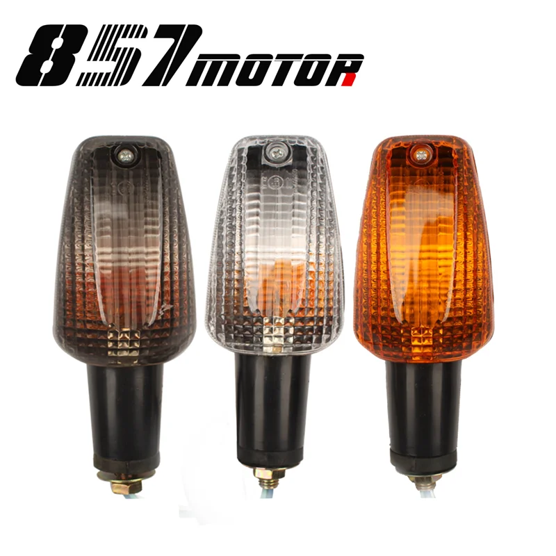 Priekšējā aizmugurējā moto indikators flashers honda CB400 VTEC ⅰⅱ CB1300 X4 pagrieziena signāla gaismu motociklu dzintara lampas