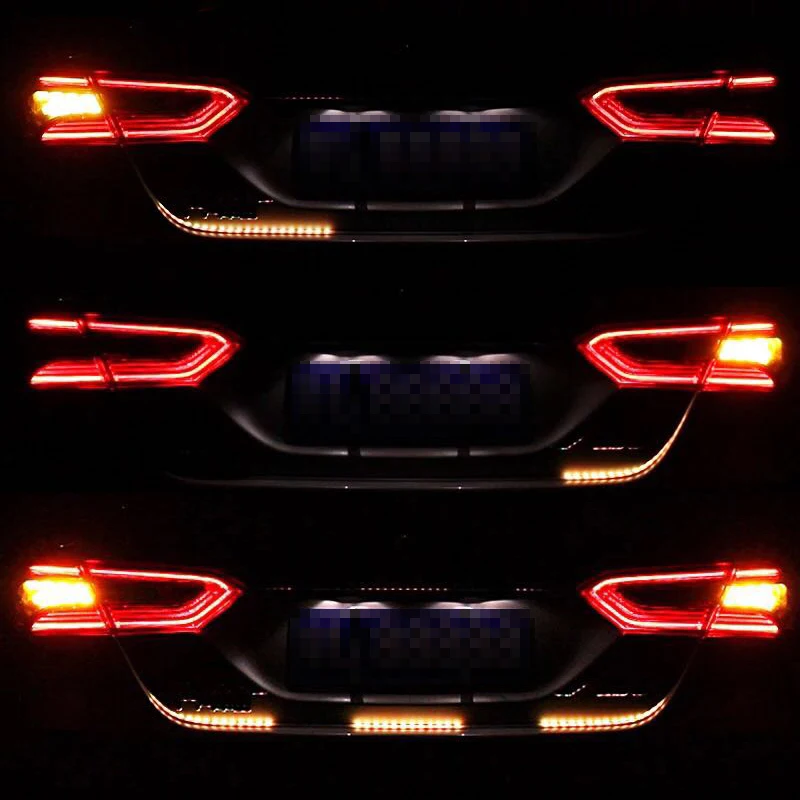 SNCN LED Auto Bagāžnieka Strip Gaismas Dinamisko Streamer Aizmugurējie Lukturi Priekš Peugeot 208 2008 308 3008 408 4008 508 5008 307 301 207 205 407