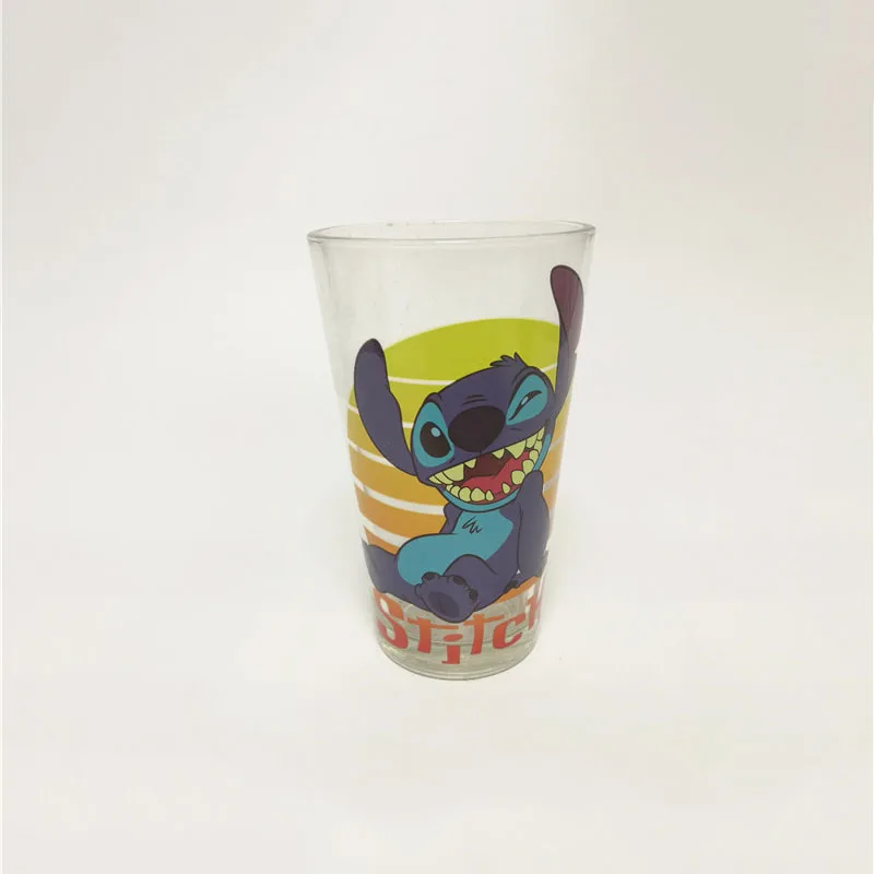 1 Gabals 400 ml Disney Stitch Stikla Karikatūra Ūdens Tasi Kafijas, Piena Krūze Home Office Kolekcija Tases Sieviešu Meitene Dāvanas