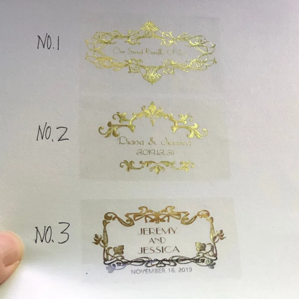 60 Personalizētu Laulības Mr & Mrs svece jar ziedu rāmis taisnstūra uzlīmes, vinila Kāzu Dāvanu komūniju klāt lodziņā etiķete dekori