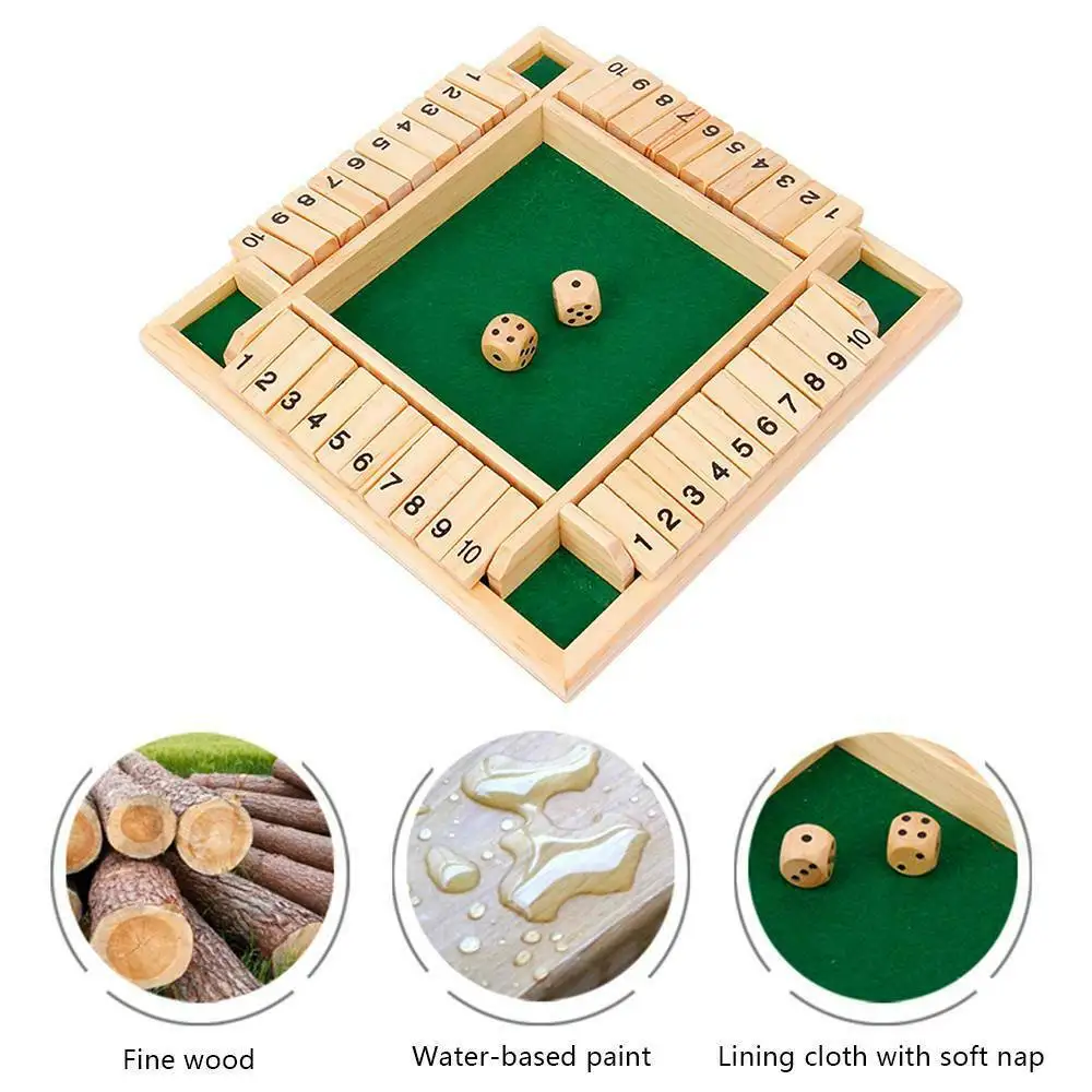 Bērniem Spēle 2-4 Cilvēki Mahjong Digitālo Spēli Mājas Spēli Puse Spēle 4 X Spēlētājiem Izslēgt Lodziņā Ģimenes Spēle Koka Klasiskās Galda