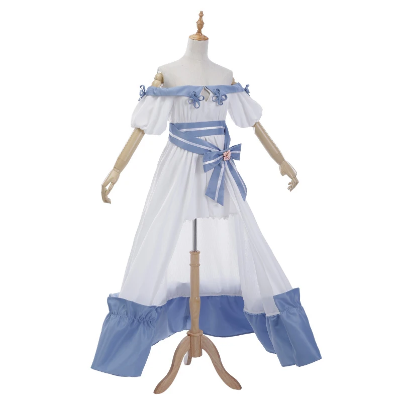 Bezmaksas piegāde Final Fantasy XIV FF14 Pavasara Kleita Miqo'te Cosplay Kostīms Apģērbs, 6 krāsu var izvēlēties
