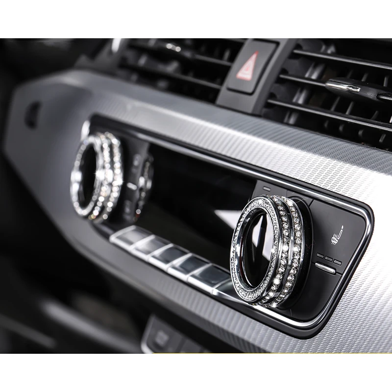 Dimanta Audi A4 A5 B9 Q5 2017-2019 Automašīnu Rokturi Apdare Apli, Kontaktligzdas, Uzlīmes, Auto Piederumi Interjera Dekorēšana Preces