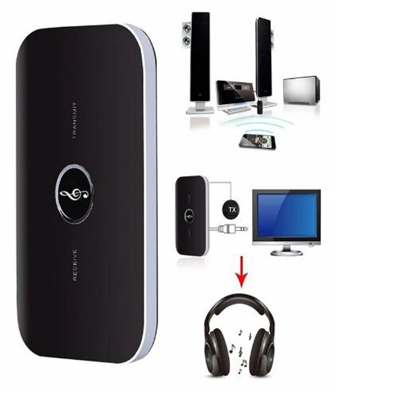 Bluetooth Audio Uztvērēju&sūtītājs 2in1 Audio Bluetooth Uztvērēju, raidītāju Skaņas Sistēmas Uztvērēju, Bluetooth, Mūzikas sūtītājs B6