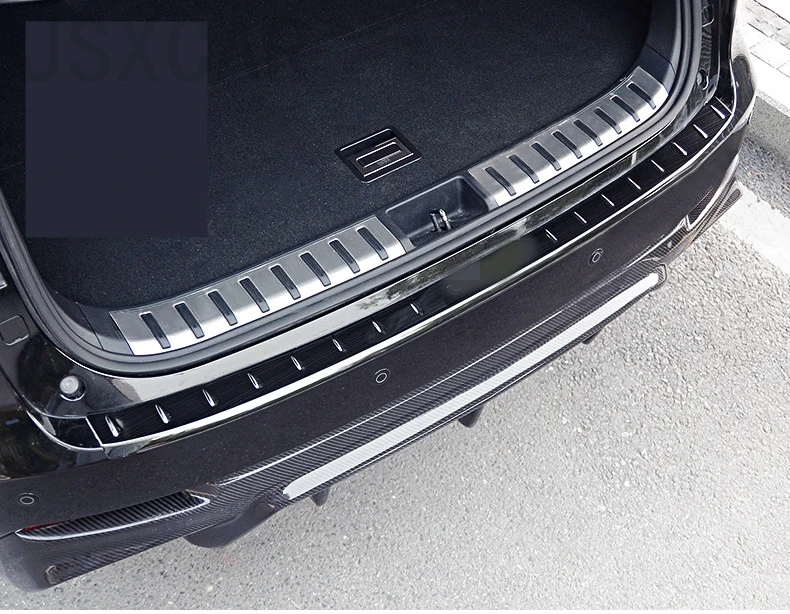 Slieksnis Pants Laipni pedāli Aizmugurējās Aizsargs Tailgate apdare Spilgti sloksnes veidošanas Par Lexus NX sērijas NX300H NX200T-2018