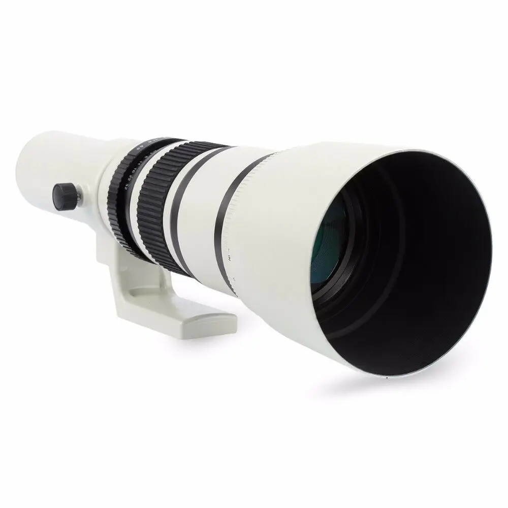 JINTU 500mm F/6.3 T-Mount Super Telefoto Objektīvs priekš Nikon, Canon, Sony, DSLR Kameru un Makro 4/3 Mirroreless Kamera