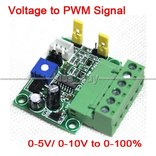 0-5V/ 0-10V, lai 0- Analogās Ieejas Spriegums, lai PWM Signāla Pārveidotāja Moduli PLC REKLĀMA