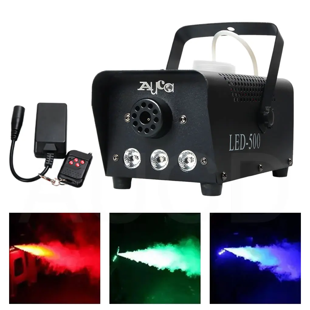 400W LED Fogger Smidzinātājs Tālvadības RGB Gaismas Izplūdes Dezinfekcijas Miglas Mašīna, Mājas Puse Disco Posmā Dūmu Efekts Apgaismojums