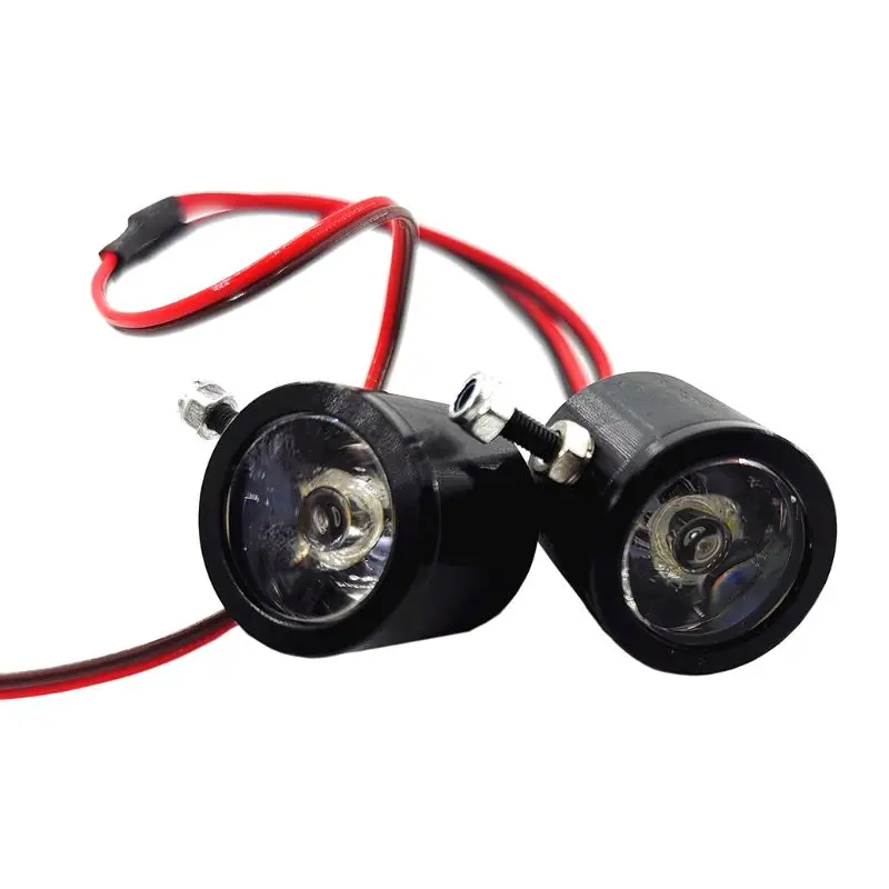 3W DIY Universal LED Galvas Led gaismas Lampas RC 1/10 1/8 Modeļa Drift Auto