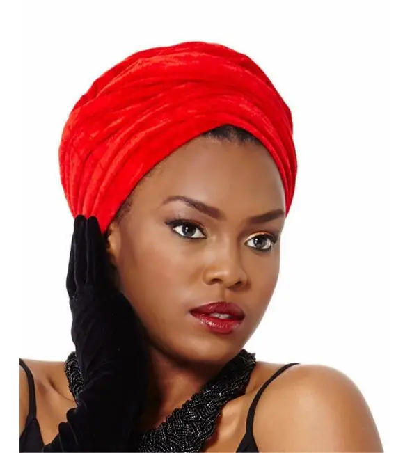 Candy Krāsas Sieviešu Cepures Samta Headwrap Āfrikas Nodaļas Vadītājs Wrap Sasiet Šalli Vērpjot Matu Joslā Turban Galvas Apsējs Apsēju, Hijab Cepures