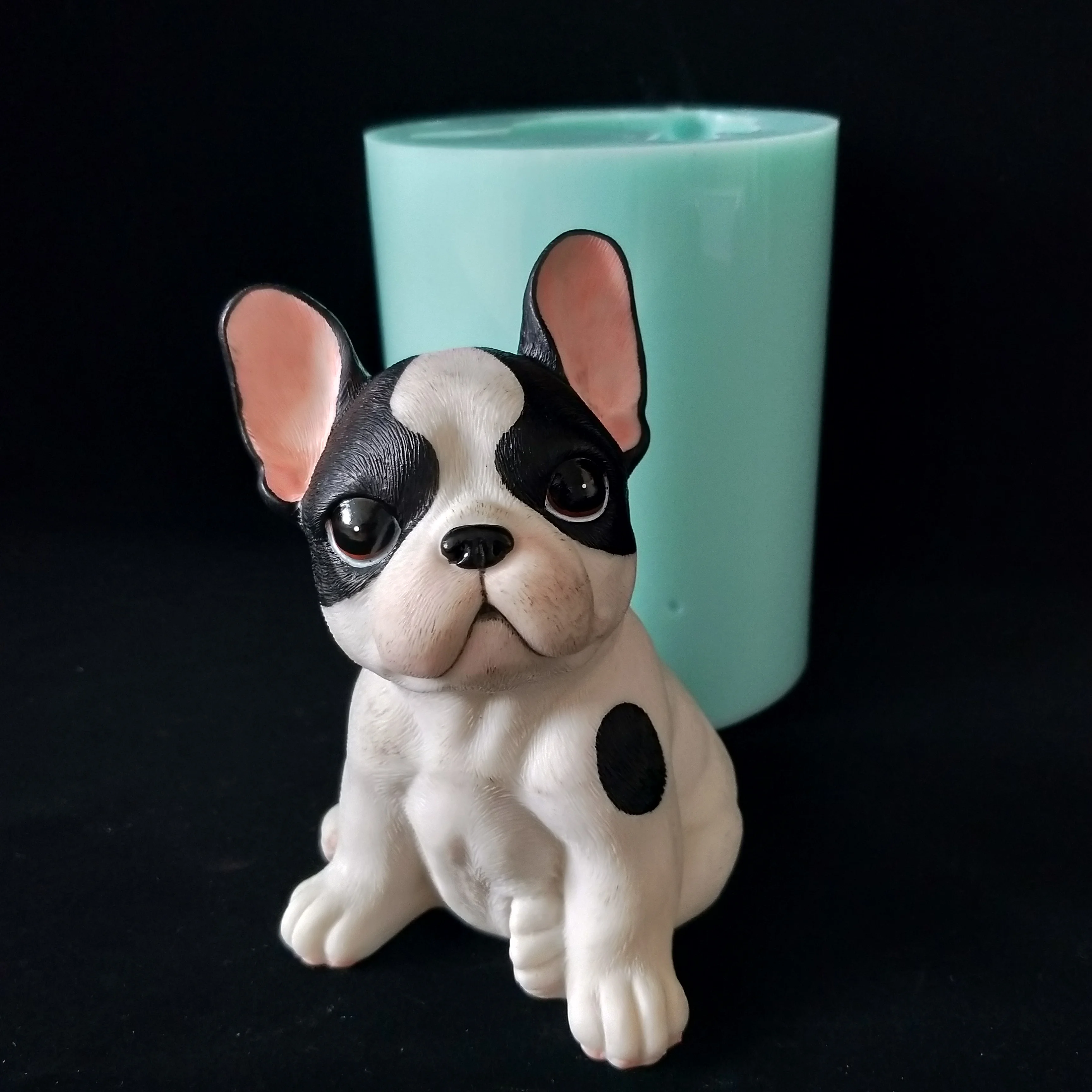 PRZY silikona 3D gudrs suns pelējuma roku darbs liels veidnes kūka apdare svece silikona pubby veidnes DIY dzīvnieku pelējuma