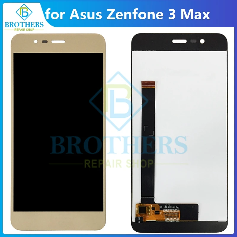 Ekrāns ASUS Zenfone Pegasus 3 ZC520TL X008D LCD ekrāns ar Rāmi, Pieskarieties Ekrānam Digitizer Montāža ASUS X008 Nomaiņa