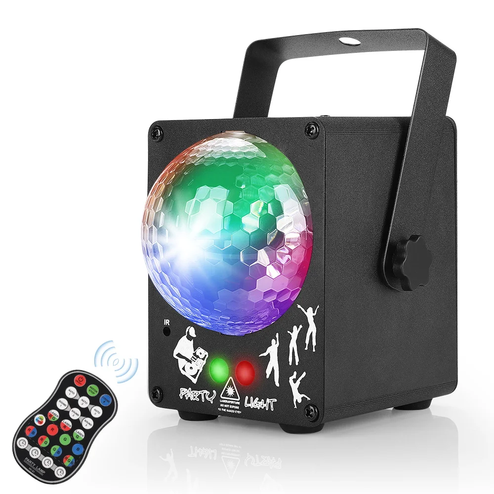 LED Disco Lāzera Gaismas RGB Projektoru Puses Gaismas 60 Modeļus DJ Burvju Bumbu, Lāzera Puse Brīvdienu Ziemassvētku Skatuves Apgaismojuma Efekts
