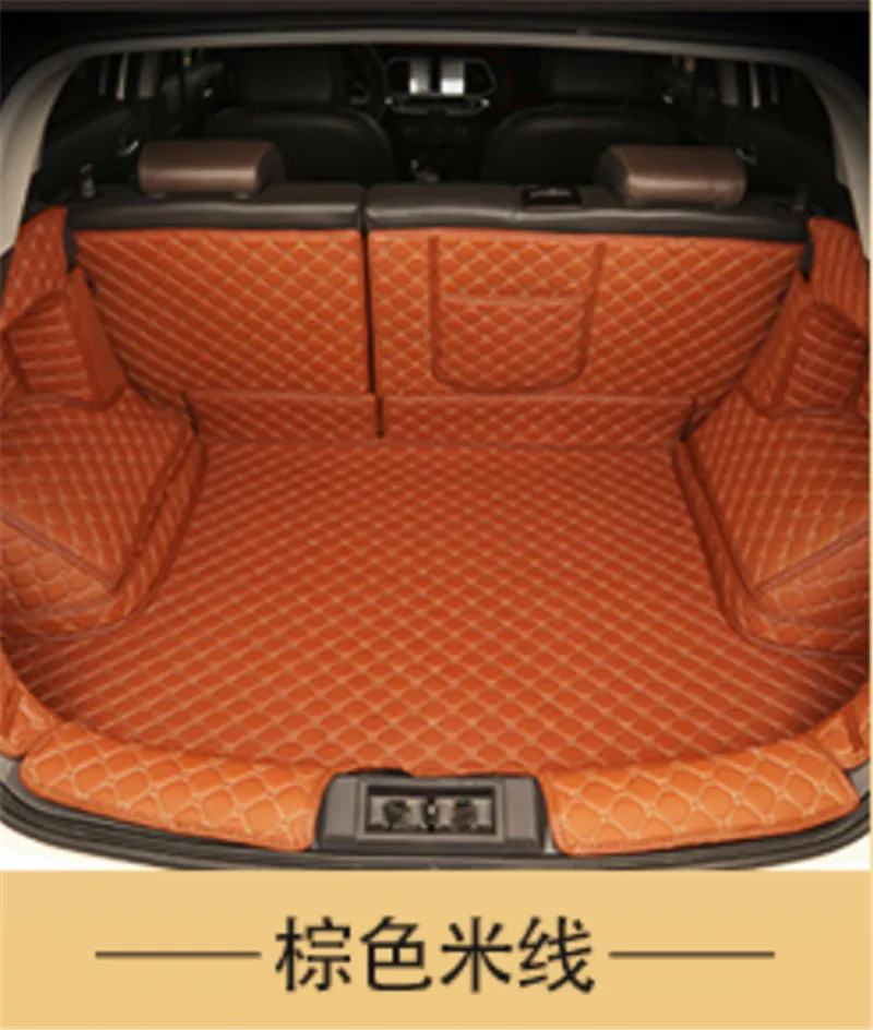 Par Mitsubishi Eclipse Krusta 2018-2020 3D-trīsdimensiju PU asti lodziņā aizsardzības paklāju pad bagāžnieka bagāžas pad Auto stils