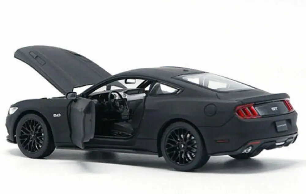 Welly 1:24. gada Ford Mustang GT 5.0 Lējumiem Modeli Sacīkšu Auto Jauns Kastē