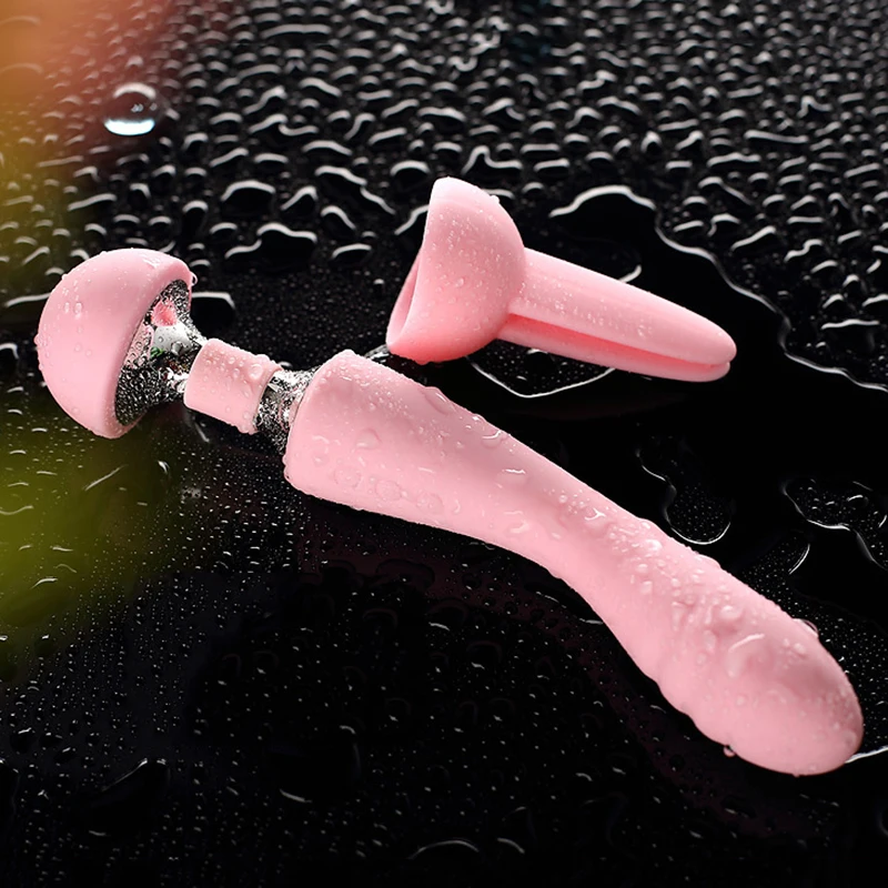 10 Ātruma Ūdensizturīgs Vibrators, USB Uzlādējams Dual Motor Magic Wand Massager Klitora Stimulators Vibrators Seksa Rotaļlietas Sievietēm