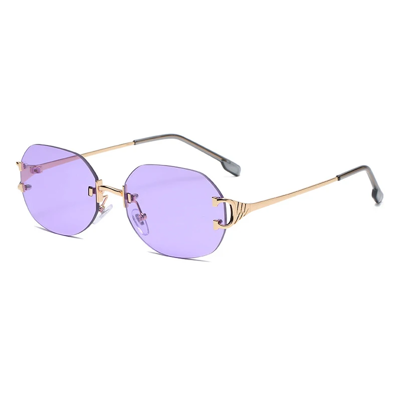 Taisnstūra bez apmales Sieviešu Saulesbrilles 2020. Gadam, Modes Metāla Kvadrātveida Saulesbrilles Vīriešiem, Sievietēm, Lielie Rāmji Steampunk Toņos Brilles UV400