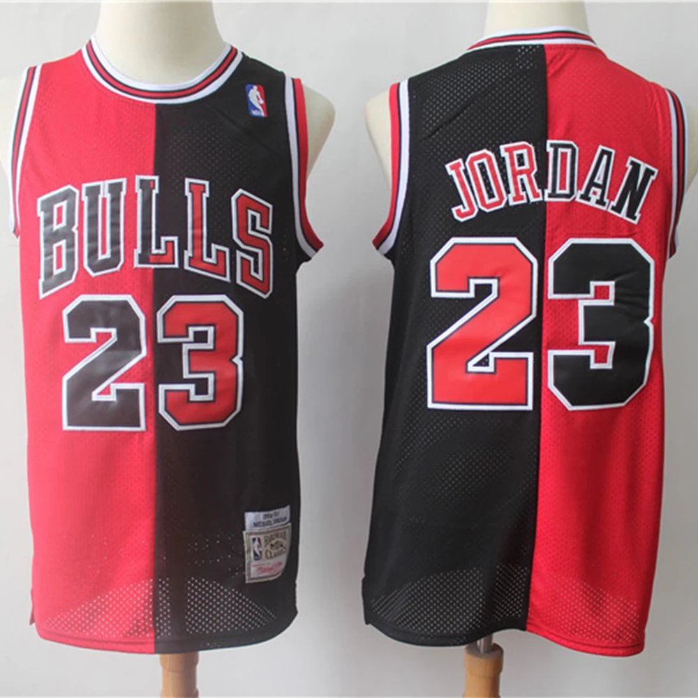 NBA Vīriešu Čikāgas Bulls #23 Michael Jordan Basketbola Jersey Vintage Limited Edition Swingman Jersey Šūtas Acs Vīriešu Svīteri