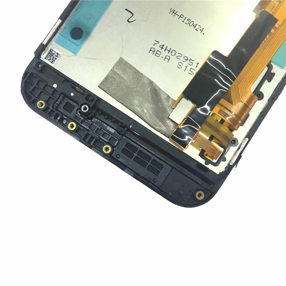HTC ONE M9 LCD skārienjutīgais Ekrāns ar Rāmi HTC ONE M9 LCD Displejs Digitizer Montāža Rezerves Daļas M9E M9W