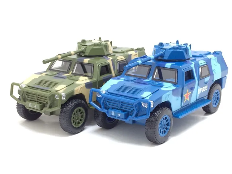 1:32 Mēroga Simulācijas Militāro Transportlīdzekļu Desanta Uzbrukumu Ķīnas Off-Road Ratu Rotaļlieta Modelis Baby Dāvanu-Bezmaksas Piegāde