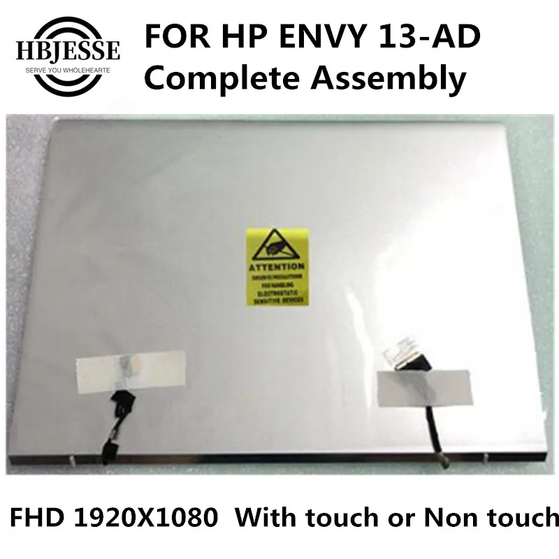 Touch montāža HP ENVY 13-AD FHD 1920X1080 HP 13 AD LCD TOUCH LED Displejs, LCD kabelis Pilnu komplektu