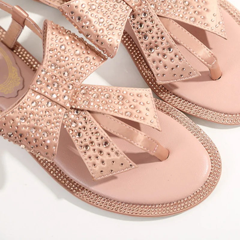 Jaunu 2018 sieviešu sandales zīda dimanta kurpes vasaras fashional tiešām luksusa dizaineru ērti apavi sieviešu