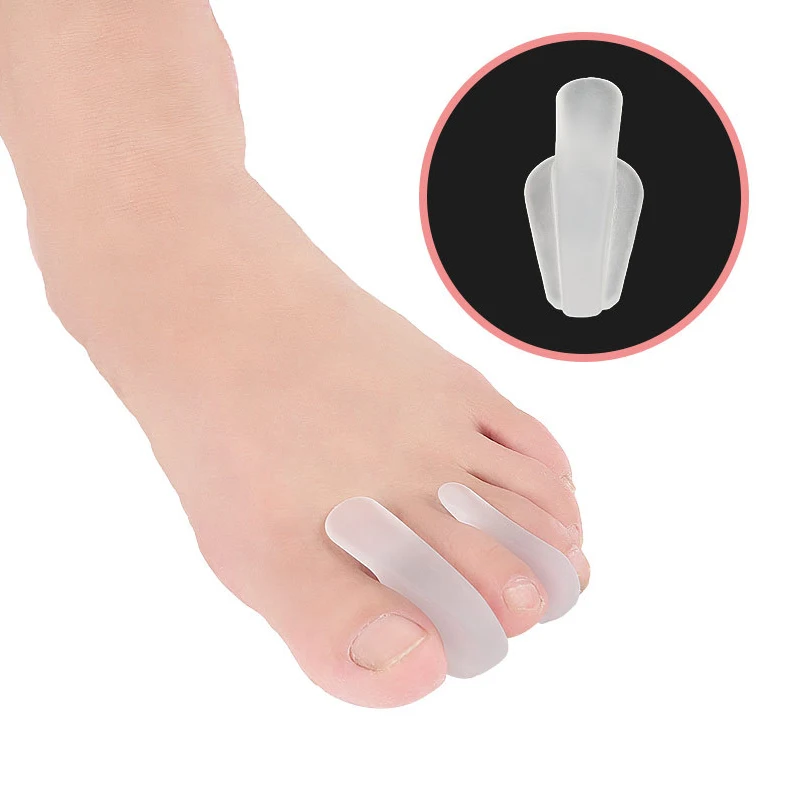1 pāris silikagela A-modelis Hallux Valgus Diski Ikdienas lietošanā Pirkstu Atdalītājs Pirksta Labošanai Pirkstiem Rehabilitācijas Pēdu Aprūpes Līdzeklis