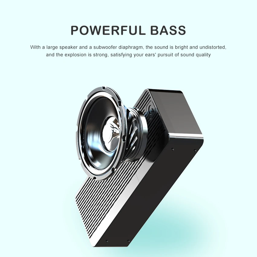 Mini Dzimis Bezvadu Bluetooth Skaļruni Dubultā LED Modinātājs Portatīvie Mini Speaker Super Bass Stereo Skaļruņu Atbalsts FM AUX TF