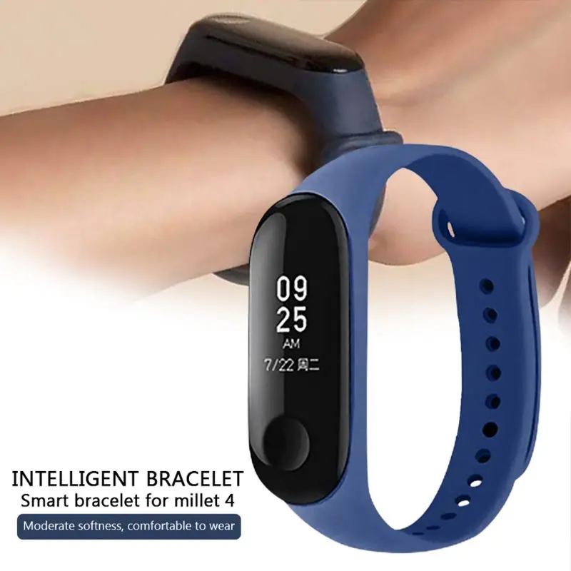 15pcs Silikona Watchband Nomaiņa Aproce par Xiao mi Smart Joslā 4 3